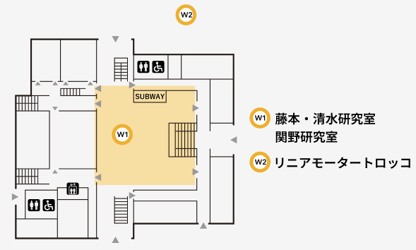 工学部2号館2階図面