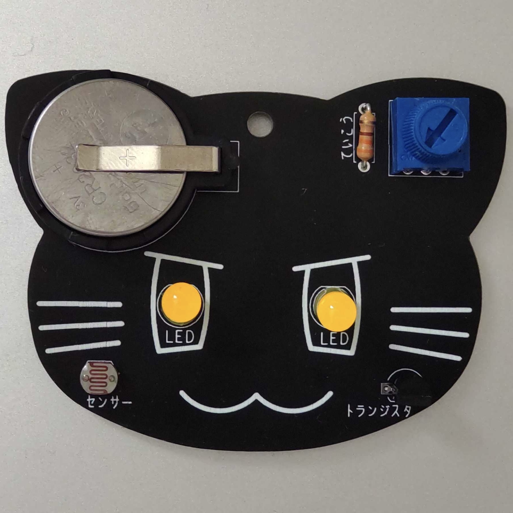 くらやみセンサー　ピカにゃん