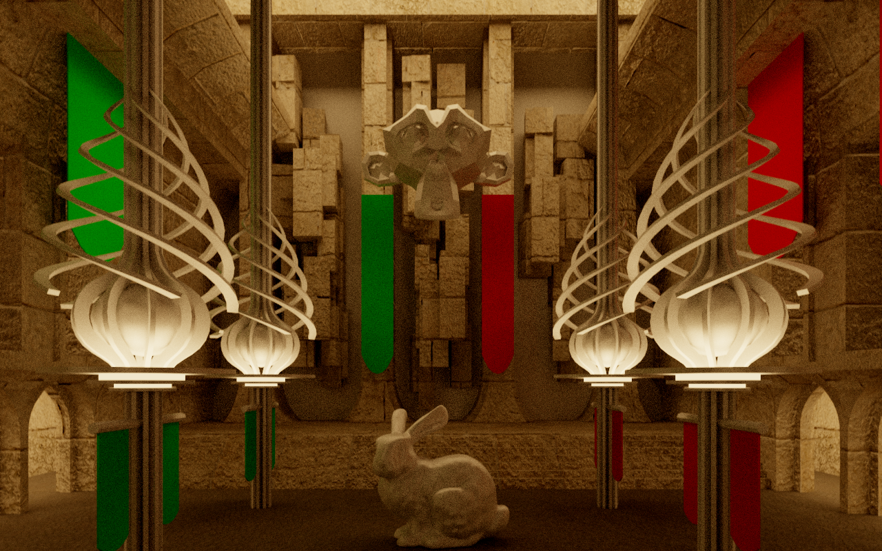 レイトレーシングシステムの画像